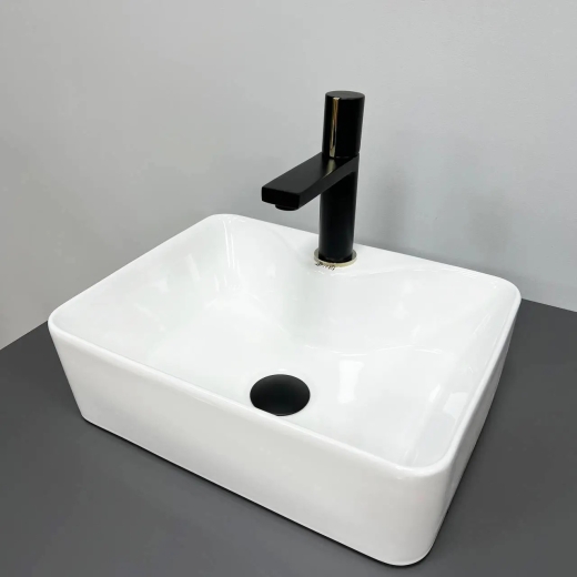 Умивальник накладний VBI Forli S White (VBI-011101) - 3