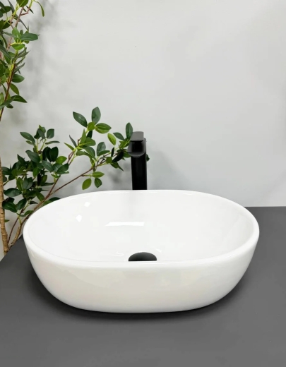 Умивальник накладний VBI Modena S White (VBI-012001) - 2