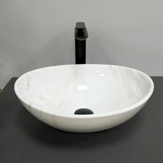 Умивальник накладний VBI Parma Marble Nature Glossy (VBI-011007) - 3