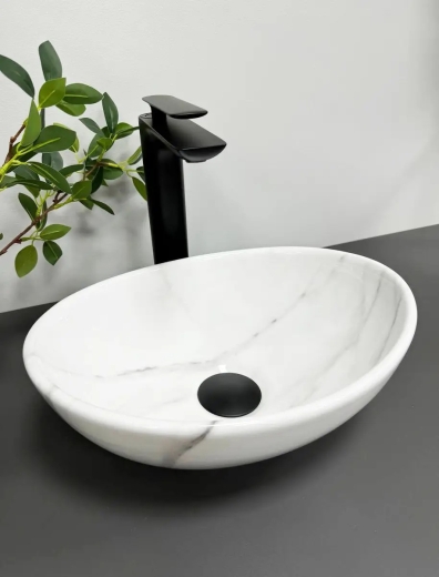 Умивальник накладний VBI Parma Nature Marble Gloss (VBI-011002) - 1