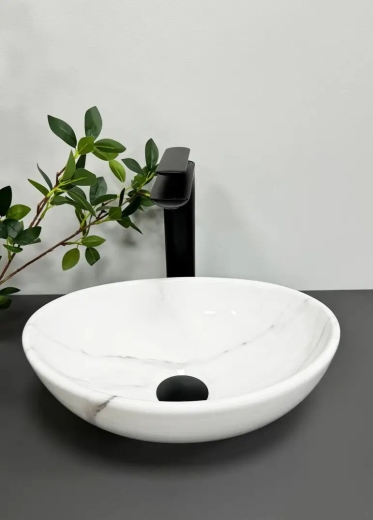 Умивальник накладний VBI Parma Nature Marble Gloss (VBI-011002) - 3