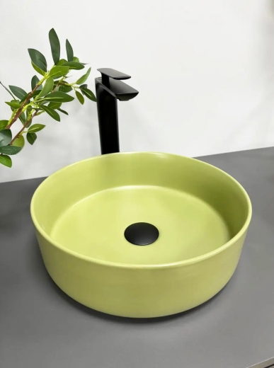 Умивальник накладний VBI Prato Olive Matt (VBI-011402) - 1