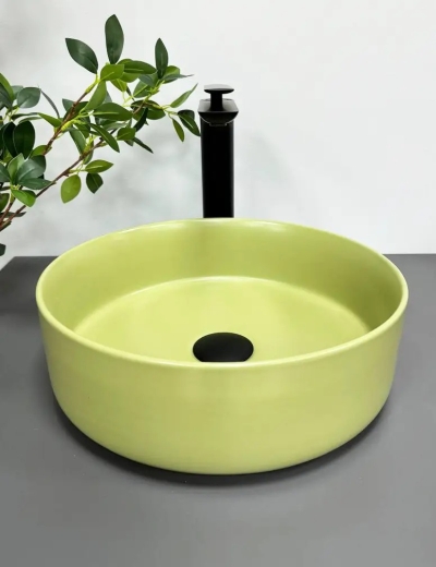 Умивальник накладний VBI Prato Olive Matt (VBI-011402) - 3