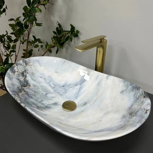 Умивальник накладний VBI Turin Granit Glossy (VBI-011507) - 3