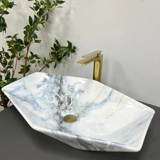 Умивальник накладний VBI Venezia Granit Glossy (VBI-012404) - 3
