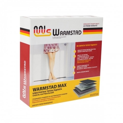 Кабель нагревательный в комплекте Warmstad Max EcoTWIN-470-39 W/m (WAR174019) - 4