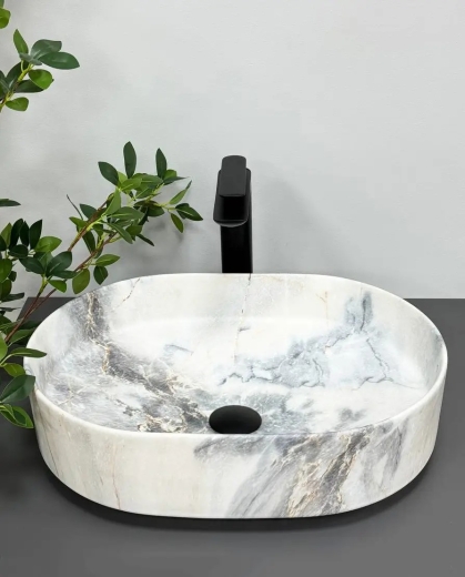 Умивальник накладний VBI Verona 50 Granit Matt (VBI-011304) - 2
