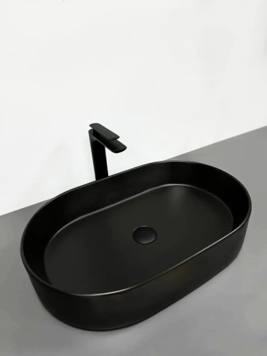 Умивальник накладний VBI Verona 60 Black Matt (VBI-011303) - 2