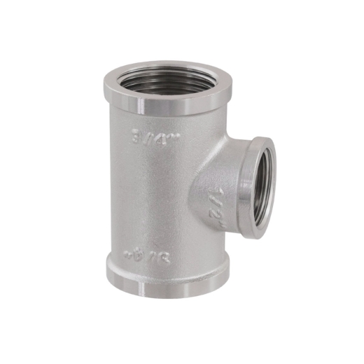 Трійник Raftec PN40 ВВ 3/4"X1/2"X3/4" TVVV020102 (RAF53774) - 3
