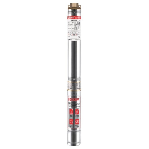 Насос центробежный KOER 2.5SDM 1.5/31+20M +пульт Н=85м, Q=2,4м3, P=550Вт (KP3163) - 1