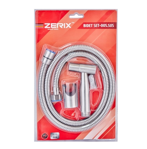Набір гігієнічного душу ZERIX Bidet SET-005.SUS (ZX5026) - 3