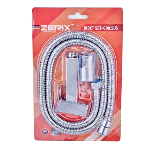 Набір гігієнічного душу ZERIX Bidet SET-008.SUS (ZX4975) - 3