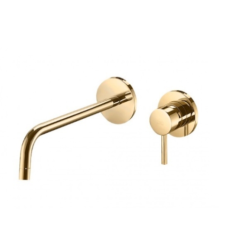 Смеситель для умывальника Paffoni Light, Honey Gold (LIG006HG70) - 1