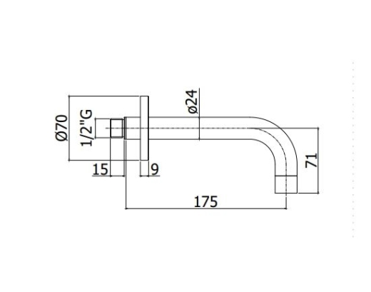 Комплект смесителей для ванны Paffoni, хром (KITLIG010BCR) - 4