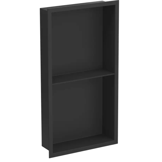Полка в ванную встроенная 60 см Nett YB-60 черная (NET0120520) - 1