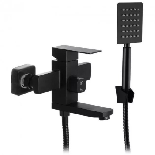 Смеситель для ванны WEZER PRO3-02-BLACK - 1