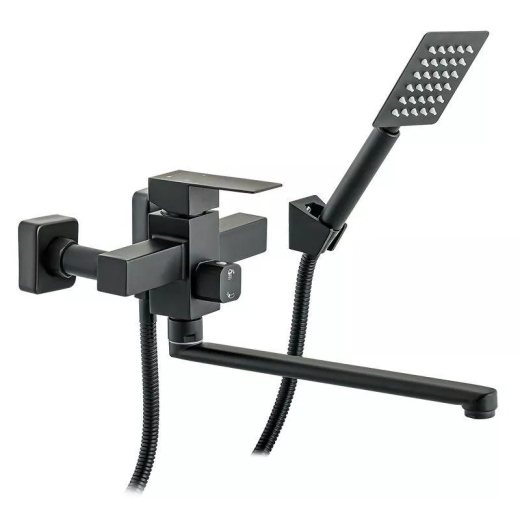 Смеситель для ванны WEZER PRO7-02-BLACK - 1