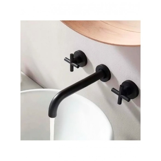 Змішувач для умивальника WEZER VAL10-10-BLACK - 2