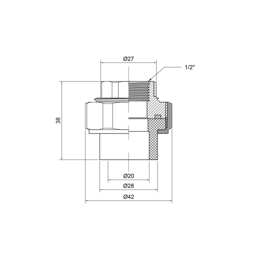 Американка Thermo Alliance 20*1/2в (DSI001) - 4