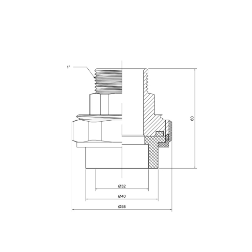 Американка Thermo Alliance 32*1"н (DSI203) - 4
