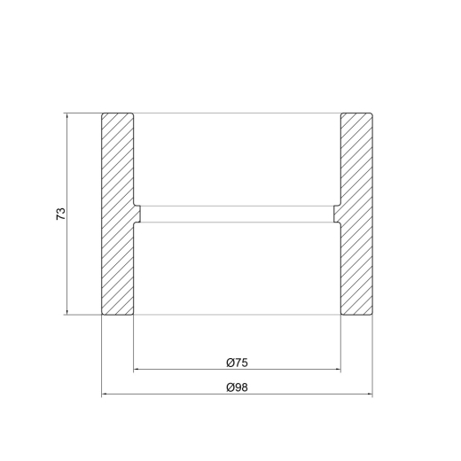 Муфта Thermo Alliance 75 (DSB007) - 3