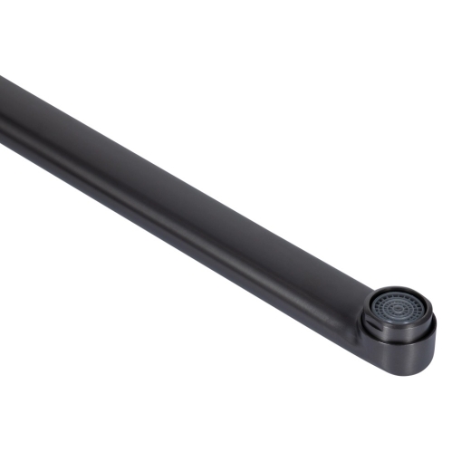 Смеситель для ванны c душевым гарнитуром Qtap Vlasta New Gunmetal Black PVD (QTVLA260GMB45645) - 6