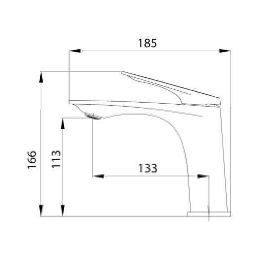 Смеситель для раковины Qtap Vlasta New Chrome (QTVLA270CRM45640) - 4