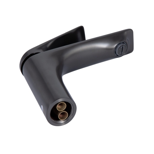 Смеситель для раковины Qtap Vlasta New Gunmetal Black PVD (QTVLA270GMB45641) - 2