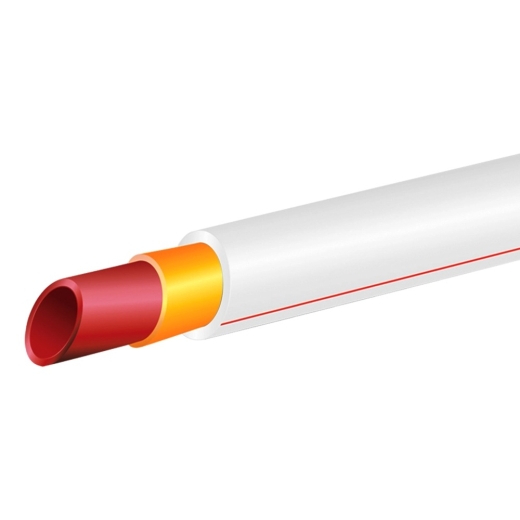 Труба PPR Blue Ocean FIBER-G SDR 7.4 4.4 мм PN20 * 32 белая (SD00042148) - 1