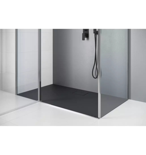 Піддон душовий композитний Excellent Lavano 900x900 cm чорний (BREX.1102.090.090.090.BLN) - 4