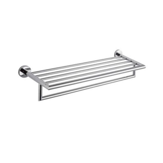 Полиця для рушників Stella Classic 555×215×11 хром (07.02050) - 1