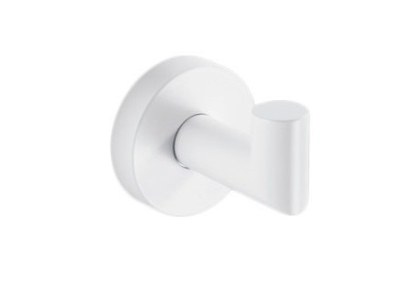 Крючок одинарный Stella Classic 5.5×7×5.5 см белый (07.310-W) - 1