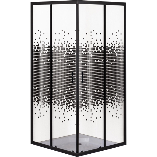 Душовий кут квадратний BRAVO Odra N90TB.Mosaic, без піддону (97949003041928980) - 000028400 - 1