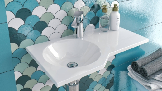 Умывальник Excellent Be Spot 60×35 см (CEEX.2301.600.WH) - 4