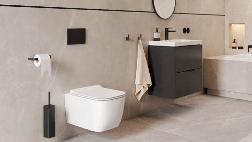 Унитаз подвесной безободка 49х34 см Excellent Doto S с сиденьем Soft Close (CEEX.1609.495.WH) - 4