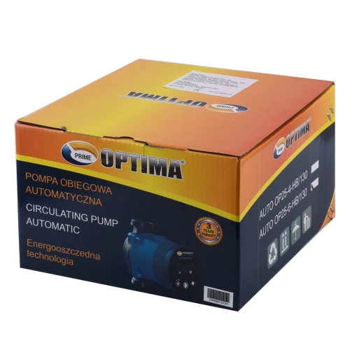 Насос циркуляційний енергозберігаючий Optima Prime OP25-60AUTO 130мм + гайки (97949003041925631) - 000024722 - 4