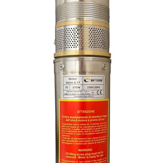 Насос скважинный OPTIMA 4SDm3/ 6 0,37 кВт 44м + пульт+кабель 25м NEW (97949003041924136) - 000023126 - 3