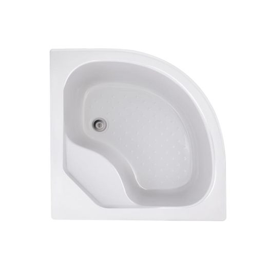Душовий піддон LIDZ Kapielka ST 90x90х41 см, з панеллю, діаметр зливу 52 мм LKAST909041 - 2