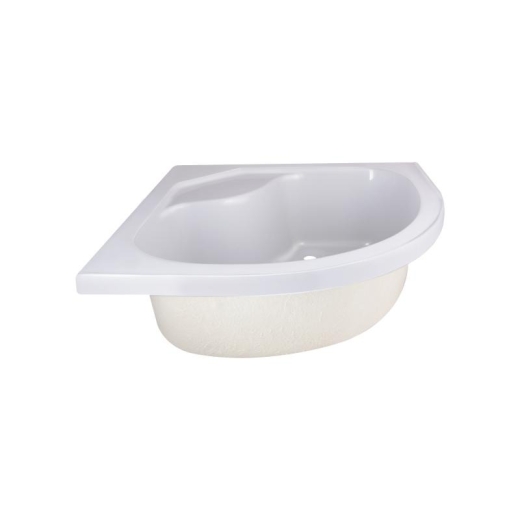 Душовий піддон LIDZ Kapielka ST 90x90х41 см, з панеллю, діаметр зливу 52 мм LKAST909041 - 3