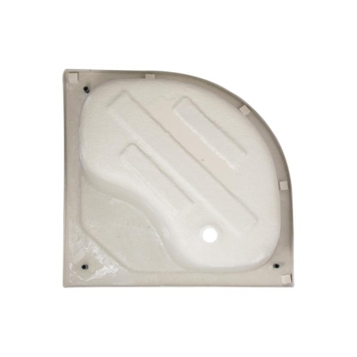 Душовий піддон LIDZ Kapielka ST 90x90х41 см, з панеллю, діаметр зливу 52 мм LKAST909041 - 4