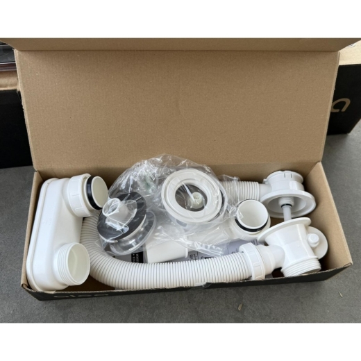 Сифон для ванни Alcaplast автомат 57 см, хром (A55K) - 4