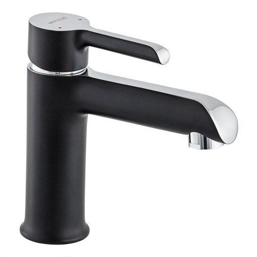 Змішувач для умивальника Mixxus Premium Edem 001 Black (MI5838) - 1