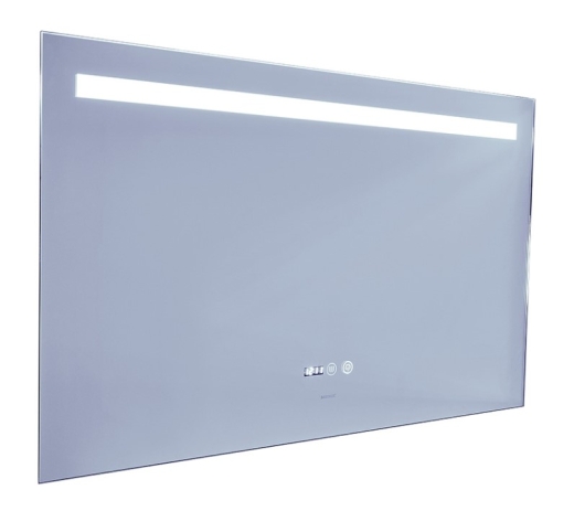 Дзеркало MIXXUS Strong MR05-100x60 годинник, LED-підсвічування, антизапотівання (MI6009) - 3