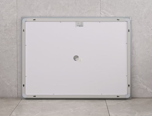 Дзеркало MIXXUS Warm MR02-100x70 годинник, LED-підсвічування, антизапотівка (MI6002) - 9