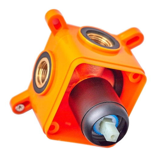 Змішувач для душу Haiba Amanda 003 inner чорний (HB3956) - 5