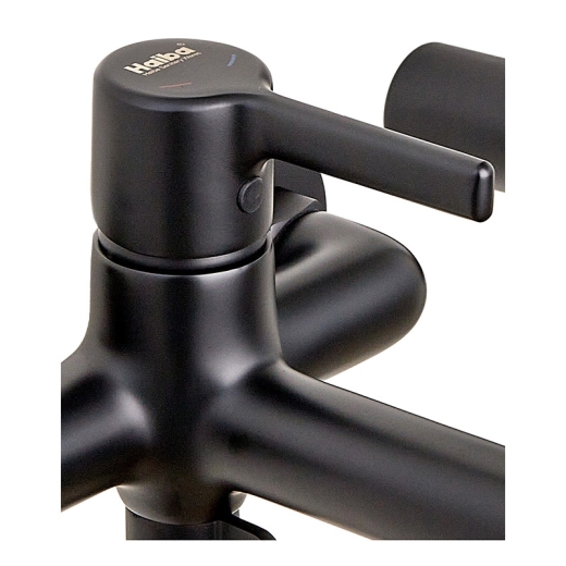 Смеситель для ванны Haiba Markus 009 euro Black (HB3975) - 4