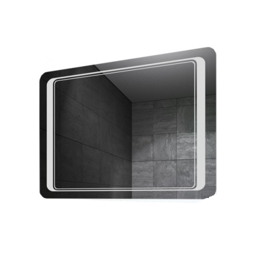 Зеркало Sanwerk Lite Duet 80x65 см LED 2835IR, W (ZT0000100) - 1