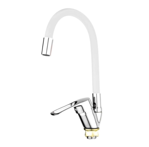 Смеситель для кухни Mixxus Fany 011 Nut Refl.White, без подводки (MI6289) - 1