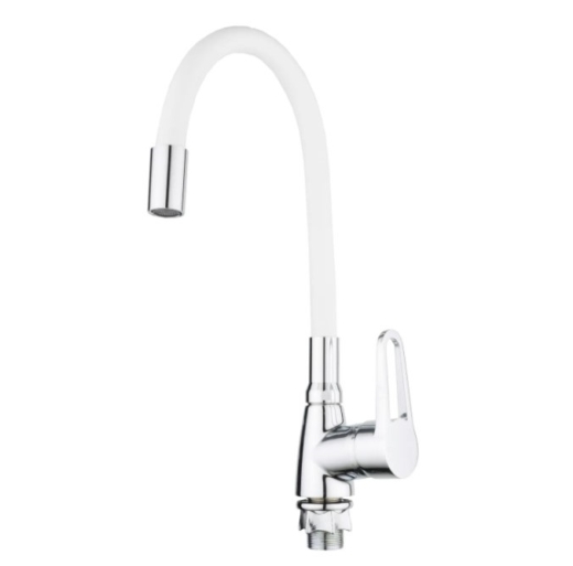 Смеситель для кухни Mixxus Elba 014 Nut Refl.White, без подводки (MI6310) - 1
