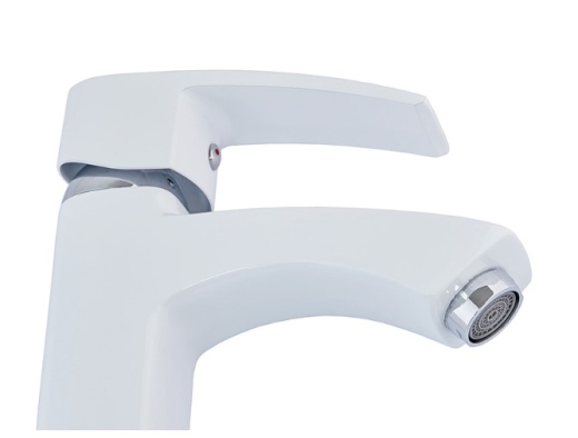 Змішувач для умивальника Mixxus Magnum 001 Nut White-Chrome (MI6201) - 3